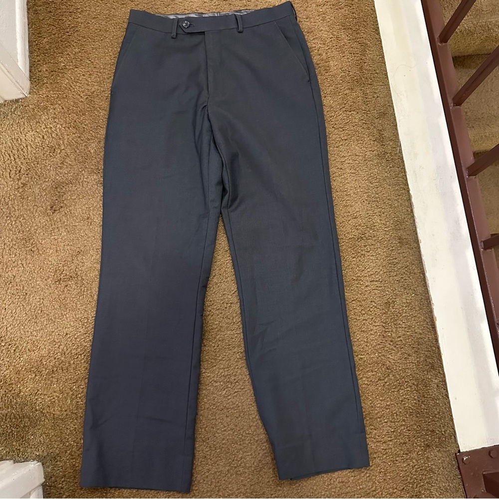 Vitarelli men’s grey 100% viscose dress pants size 31